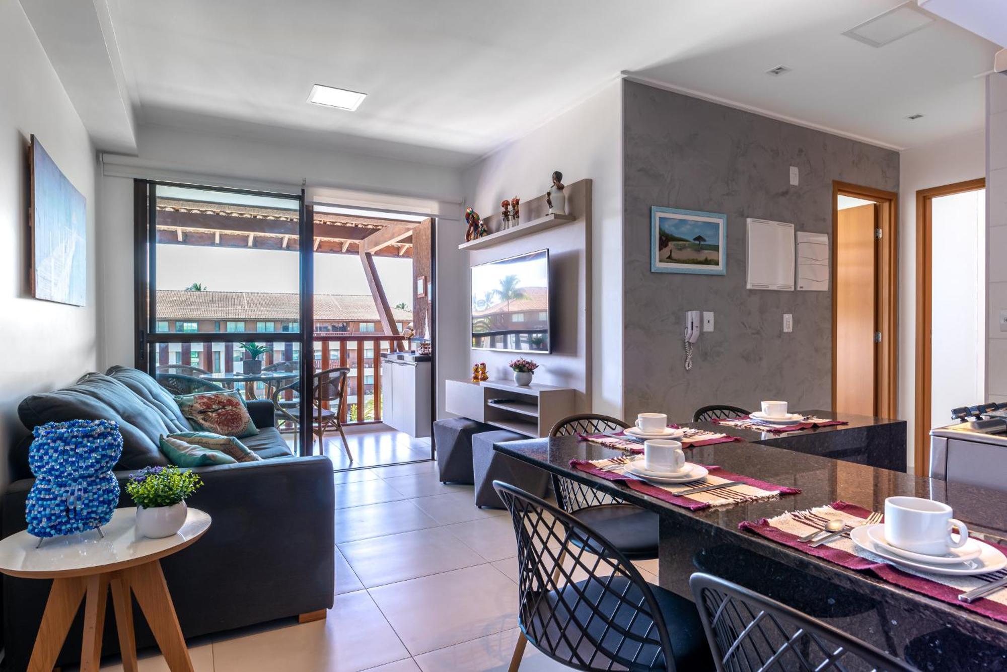 Flat 2 Quartos Em Porto, Cupe Beach Living Pôrto das Galinhas Buitenkant foto